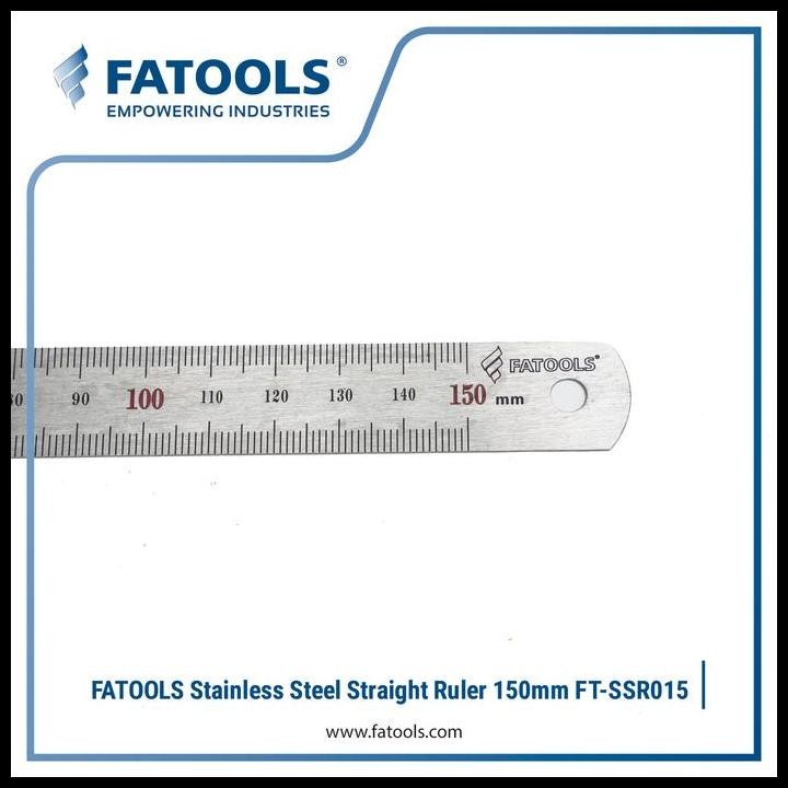 

DISKON FATOOLS SSR015 - STRAIGHT RULER SIZE 150MM !!!