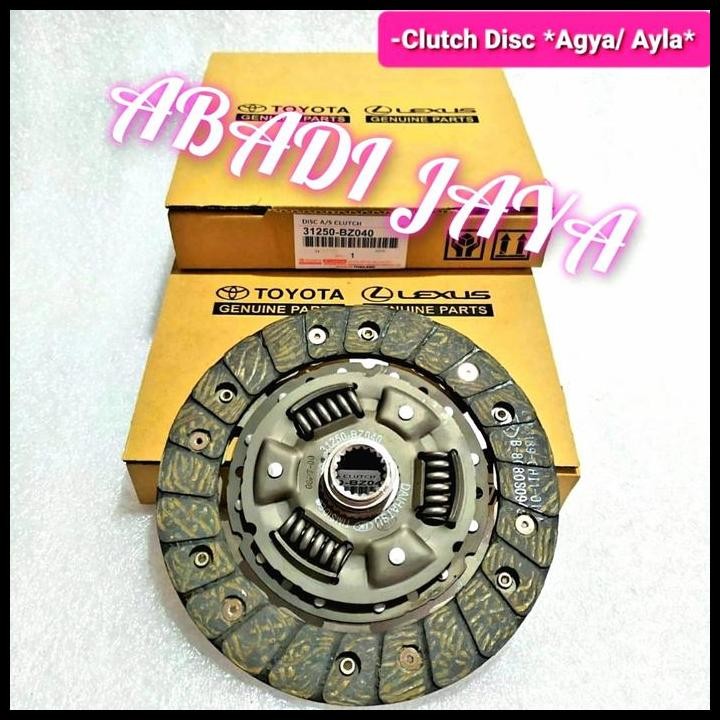 BEST DEAL KAMPAS KOPLING PLAT KOPLING CLUTCH DISC AGYA AYLA 1000CC BZ041 ASLI