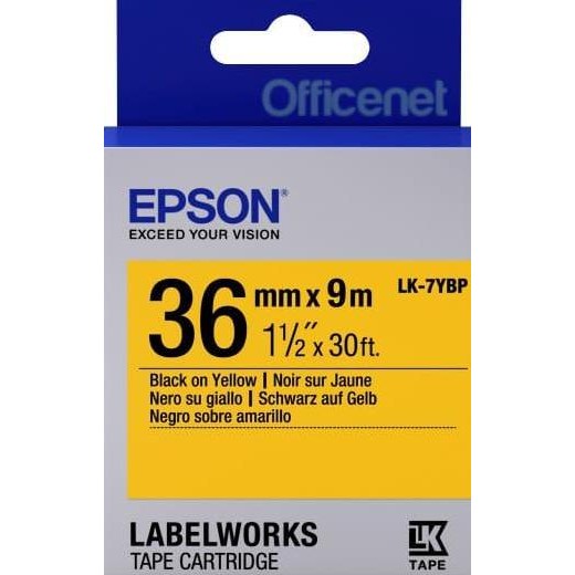 

Epson Labelworks 36Mm | 9 Meter | Label Tape Cartridge New Stok