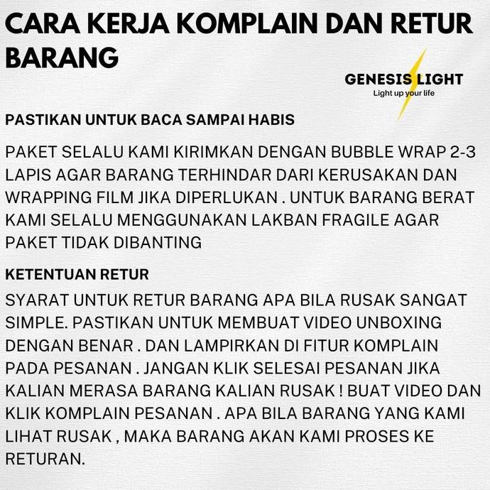 Hokito Emergency Led Kuning 2 Mata 7032