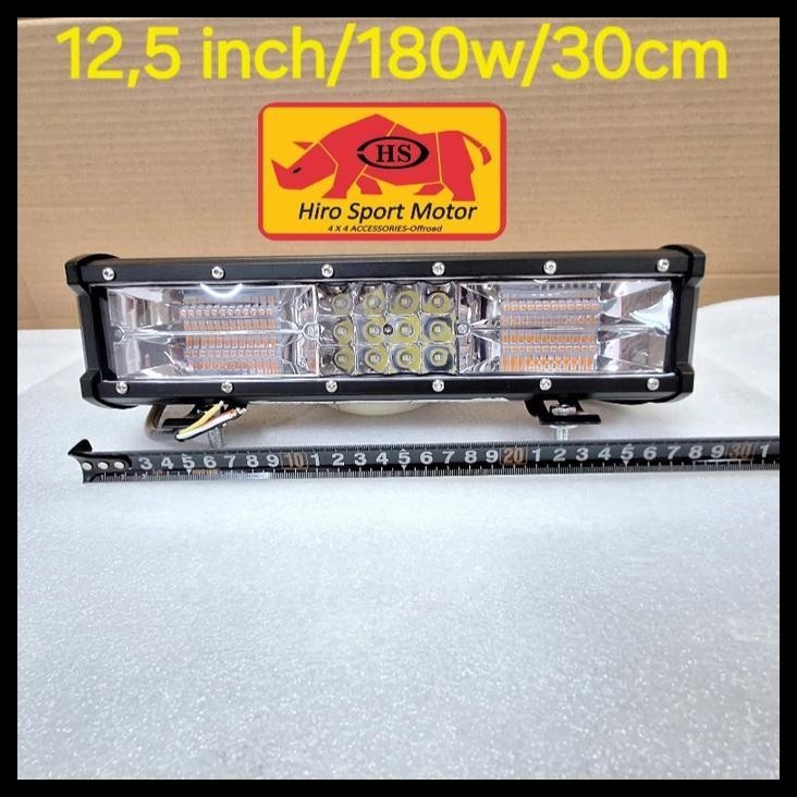 TERBARU LAMPU LIGHT BAR LED 30 CM 180 WATT 