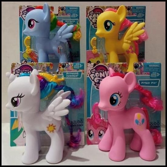 Figure My Little Pony Original Hasbro Rainbow Dash Celestia Fluttershy