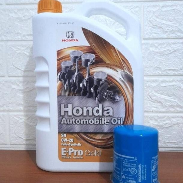 Paket Oli Oli Epro Gold Honda Sae 0W 20 Galon
