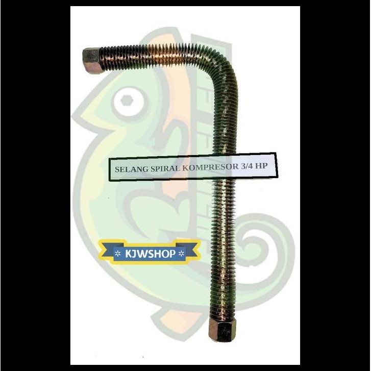 GRATIS ONGKIR SELANG PIPA SPIRAL KOMPRESOR SELANG PIPA DISCHARGE SAMBUNGAN TANGKI MESIN COMPRESSOR 8