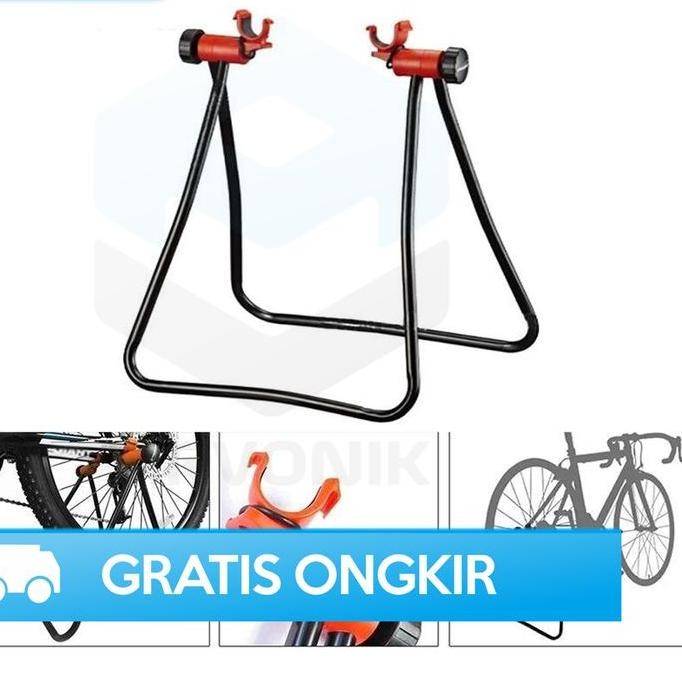 SALE STANDAR PADDOCK SEPEDA ROADBIKE RAK DISPLAY JAGRAK PEDOK STATIS