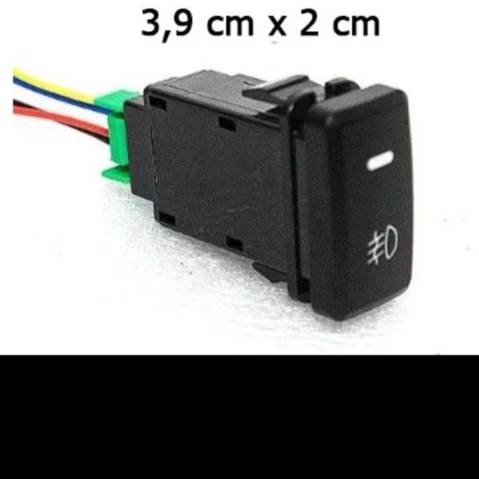 tersedia saklar foglamp mobil 43b universal + kabel soket avanza innova lama