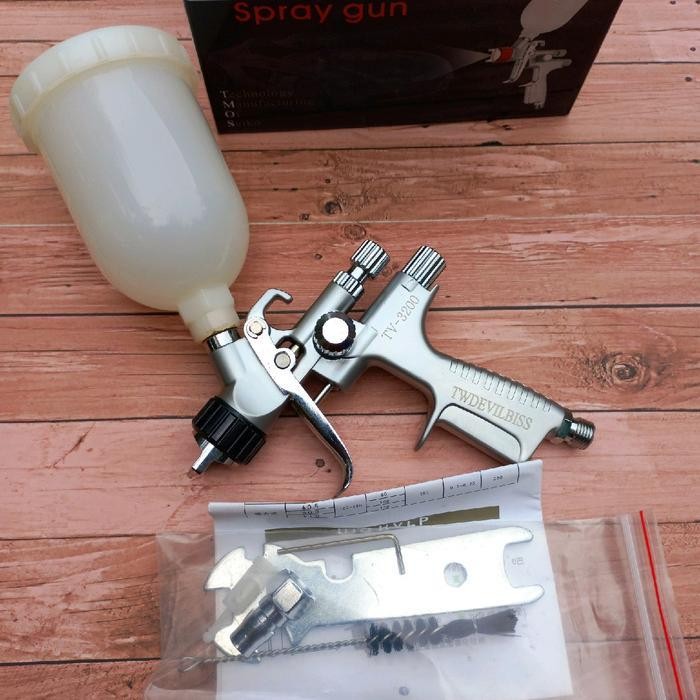 Spraygun Hvlp Twdevilbiss Tv3200 Original Dan Terpercaya