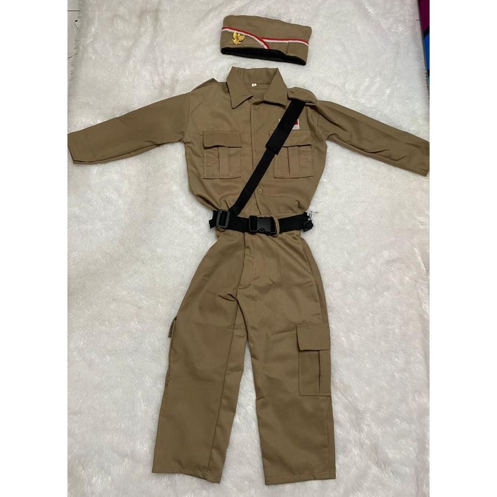 Seragam Pahlawan kostum baju profesi anak baju kostum anak pejuang kemerdekaan anak seragam profesi 