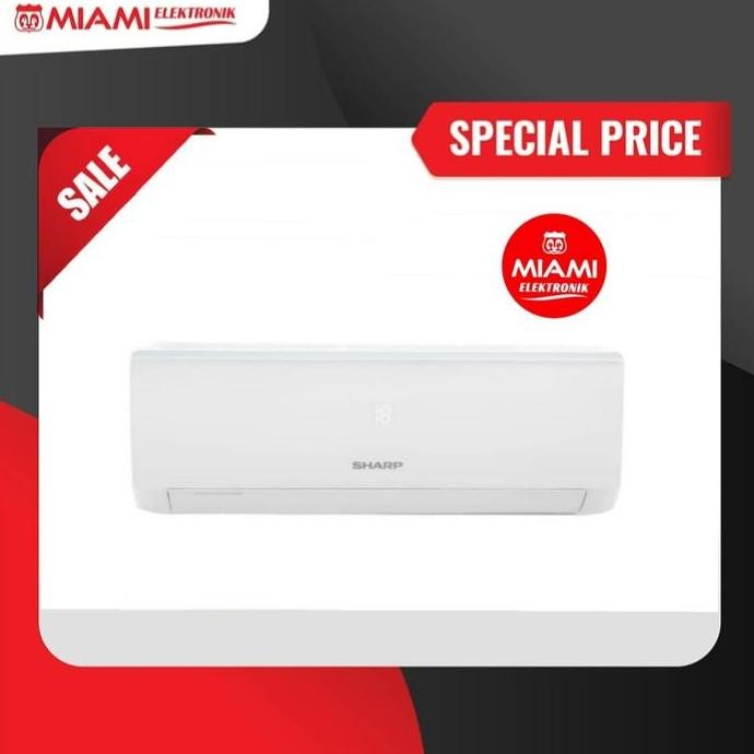 baru ac sharp 1/2 pk aha5ucy standard - ac split 0.5pk hemat listrik