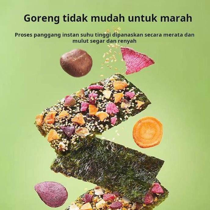 

Camilan Rumput Laut Sayur Buah Dengan Kacang Cincang Camilan Anak Viral Camilan Keluarga Isi Sayur Dan Rumput Laut Promosi Daring Kualitas Terbaik Harga Termurah