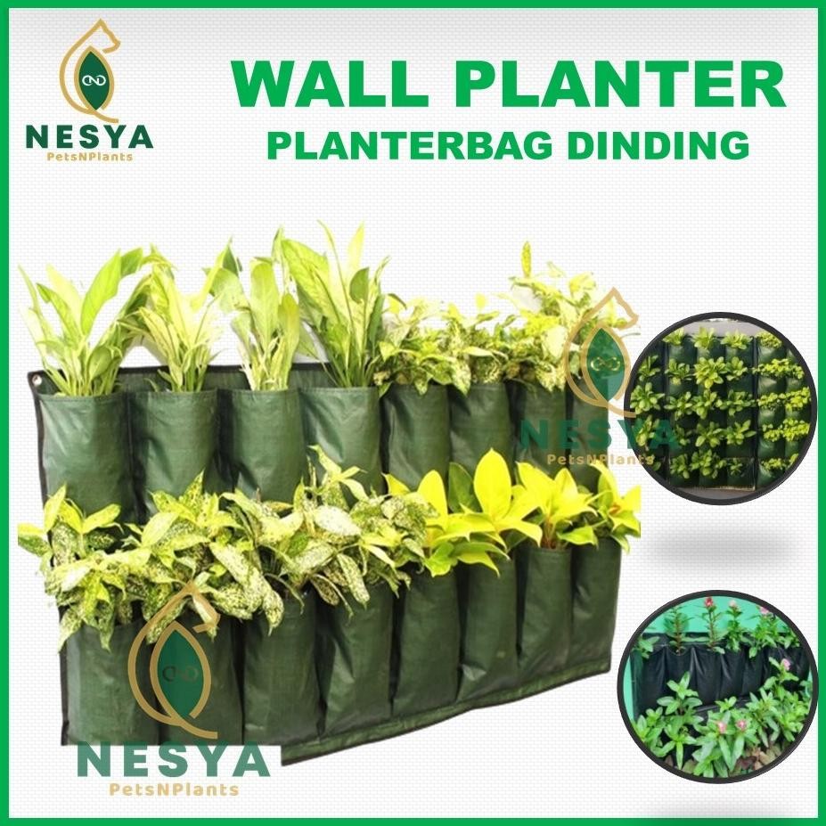 Planter Bag Dinding Wall Planter Vertikal Garden