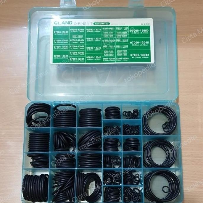 ORING BOX KOMATSU / ORING SET / KARET RING SET / SEAL SET MOTOR-MOBIL ORIGINAL DAN TERPERCAYA