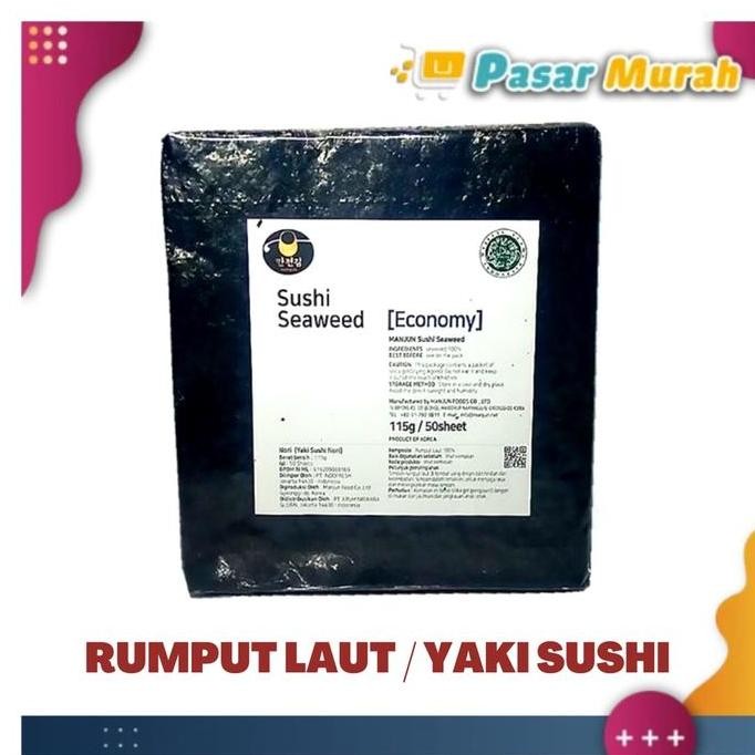 

Rumput Laut / Nori / Yaki Sushi Nori Isi 50 Sheet Kualitas Terbaik Harga Termurah