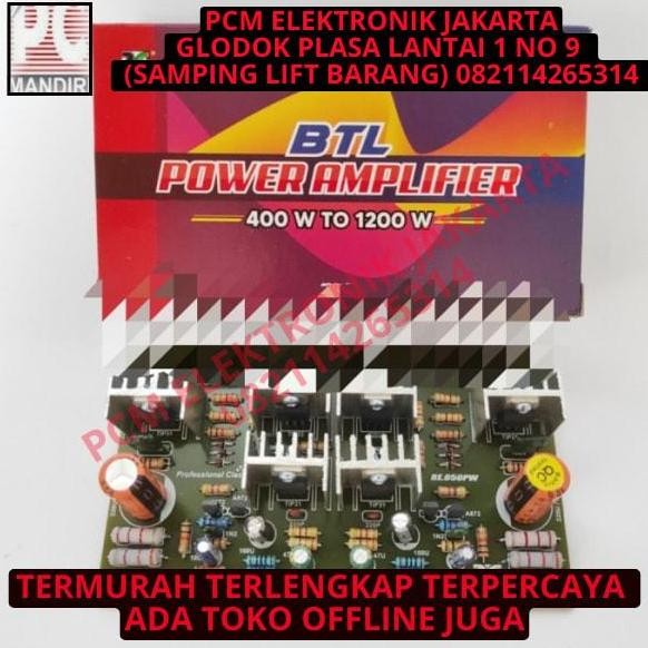 kit driver power amplifier btl ranic 400w to 1200e 1200watt 1200 watt PREMIUM