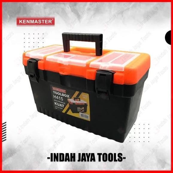 New Toolbox Besar KENMASTER H415 Kotak Alat Perkakas Bengkel Tempat Kunci