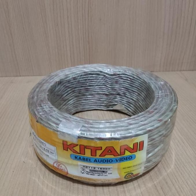 Kabel Head Stereo - Kabel Audio Abserm Isi 3 Kecil 1Roll Baru