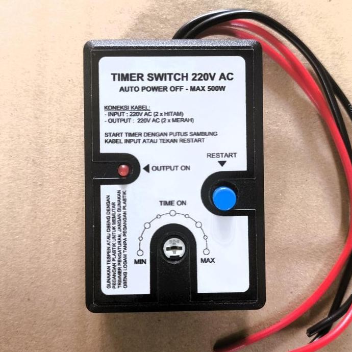 tersedia timer switch 220v 500w saklar otomatis off timer besar rumah lampu