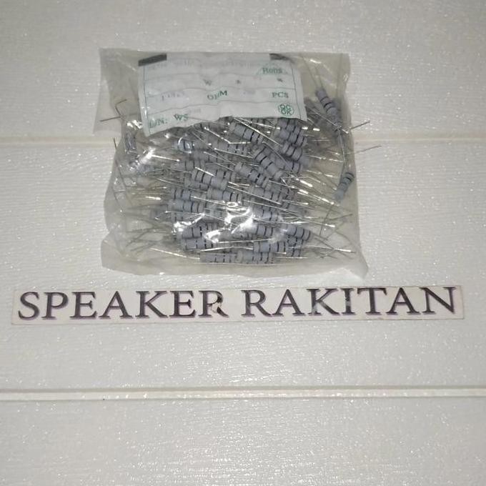 Resistor 100 ohm 2 Watt - R 100ohm 2Watt (200pcs) TERBATAS