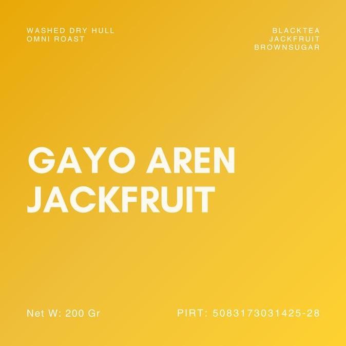 

READY BIJI KOPI ARABIKA GAYO JACKFRUIT ROASTED BEANS 200GR | SPECIALTY GRADE