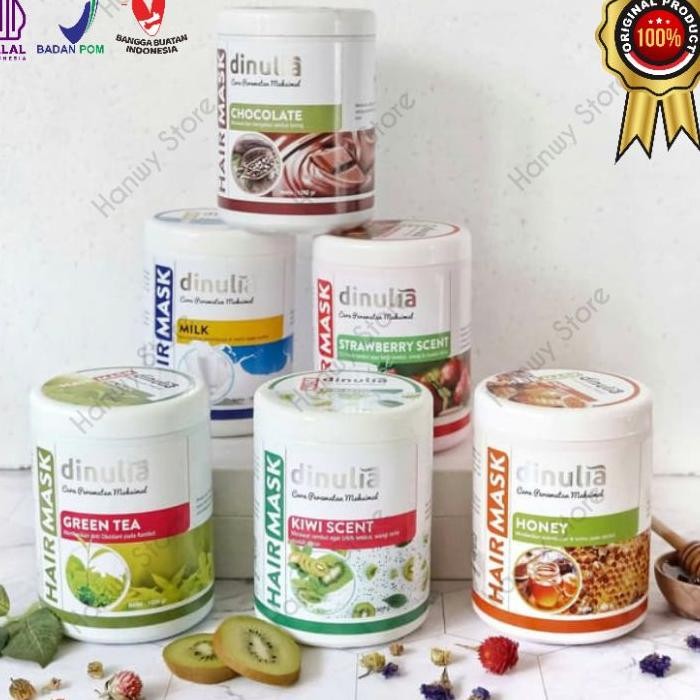 Dinulia Hair Mask 1 Gr 7 Aroma Halal Bpom