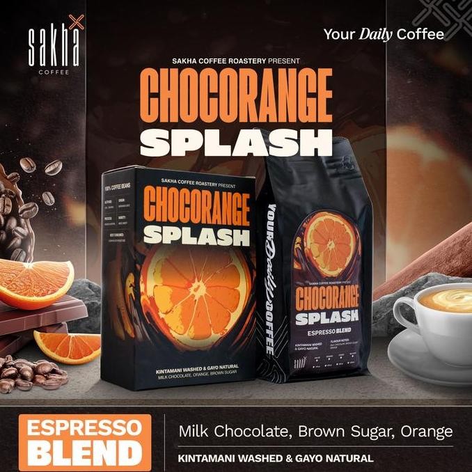 

READY KOPI ARABIKA ESPRESSO BLEND CHOCORANGE SPLASH - BIJI BUBUK 250GR,