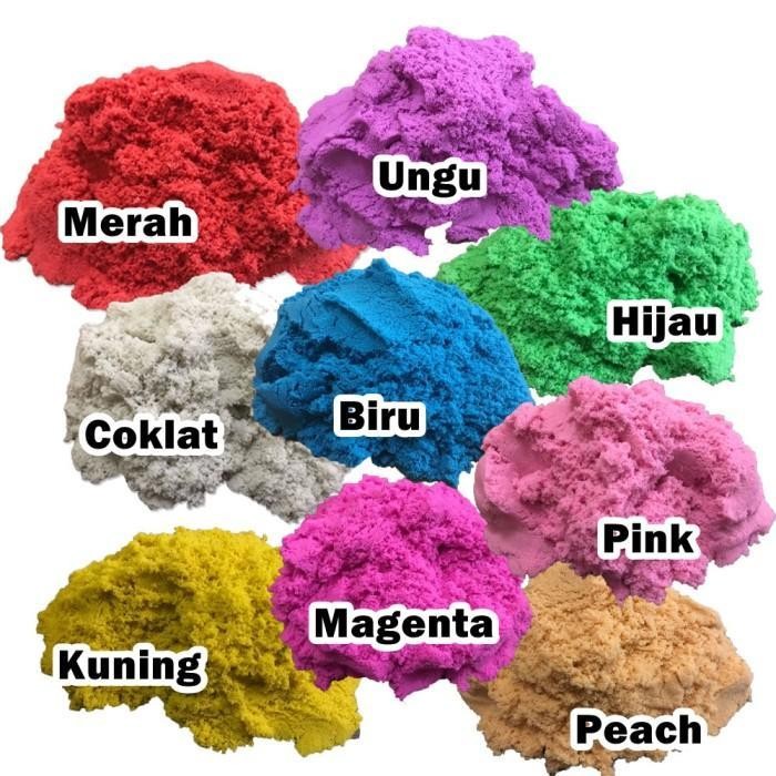 Pasir Ajaib 1 Kg - Pasir Ajaib Refill, Mainan Anak Perempuan, Laki