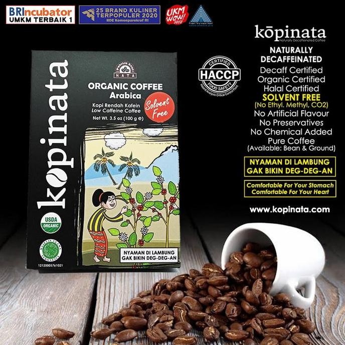 

READY KOPI ARABIKA DECAF ORGANIK - BIJI KOPI RENDAH KAFEIN TANPA GULA 250GR