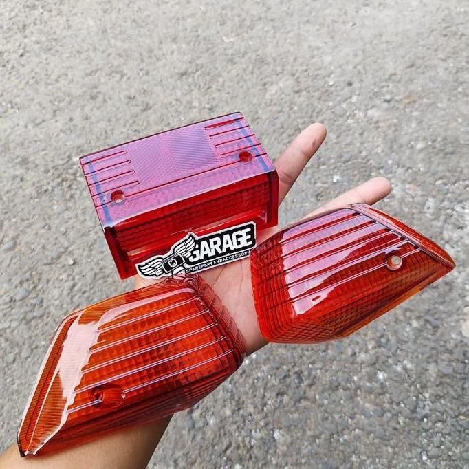 Promo Mika Stoplamp Sein Belakang Suzuki RC100 Bravo RC80 - Mika Lampu Motor