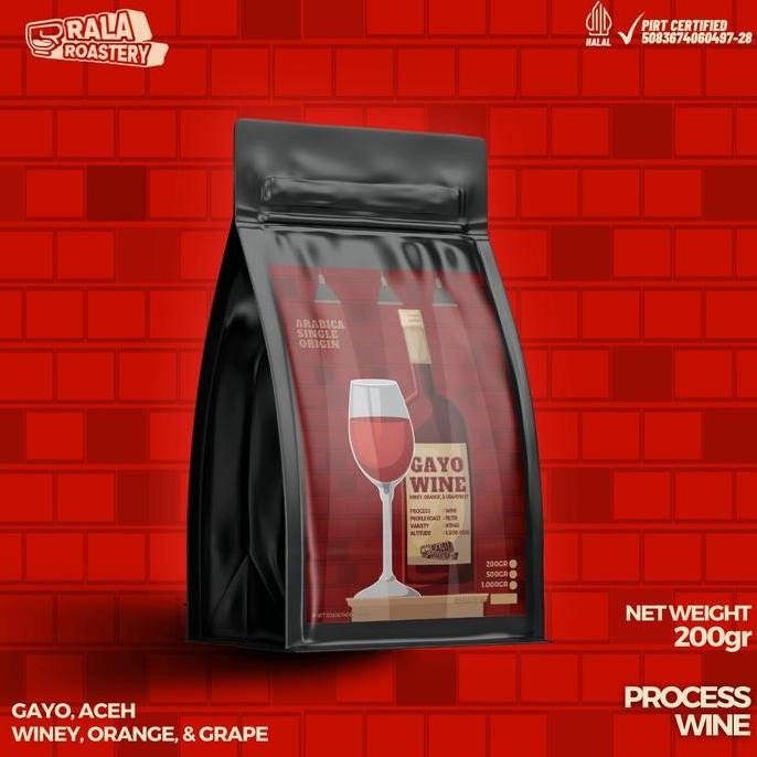 

READY KOPI ARABIKA ACEH GAYO WINE 200GR | SINGLE ORIGIN SPECIALTY COFFEE