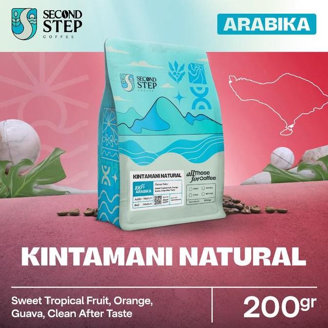 

READY KOPI ARABIKA BALI KINTAMANI NATURAL 200GR | COFFEE BEANS SPECIALTY