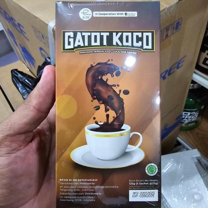 

READY DR HEN GATOT KOCO COFFEE - KOPI HERBAL VITALITAS PRIA STAMINA JAMU KUAT