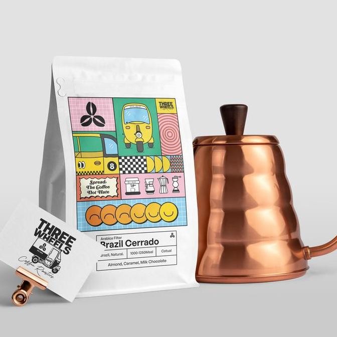 

READY BIJI KOPI ARABIKA BRAZIL CERRADO NATURAL 250G | SINGLE ORIGIN FRESH ROASTED BEANS