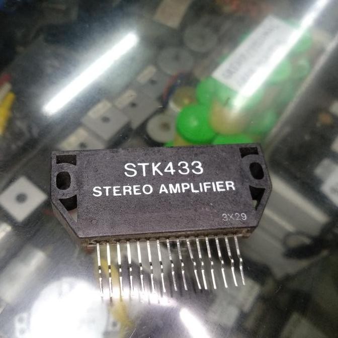 IC STK433 STK 433 Stereo Power Amplifier original MURAH