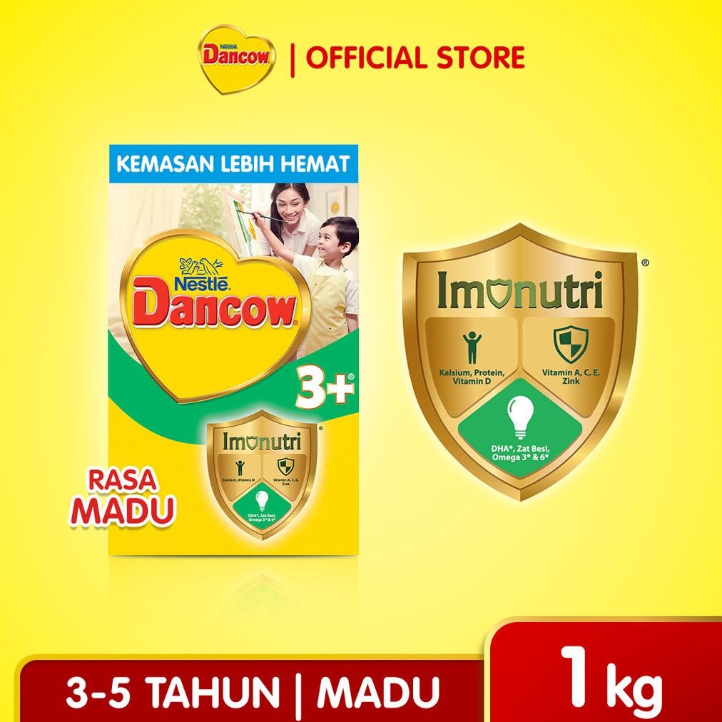 

Terbaru! DANCOW Imunutri 3+ Madu 1Kg ..