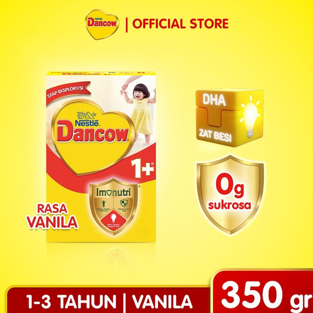 

Special - Nestle Dancow 1+ Susu Pertumbuhan Rasa Vanila 1-3 Tahun Box 350 gr !