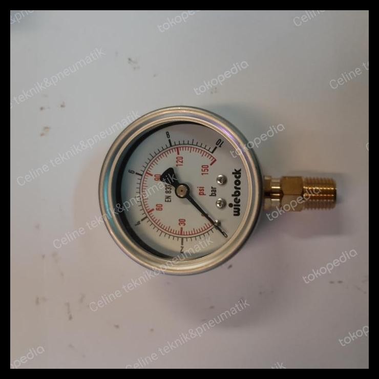 TERMURAH PRESSURE GAUGE 10BAR 