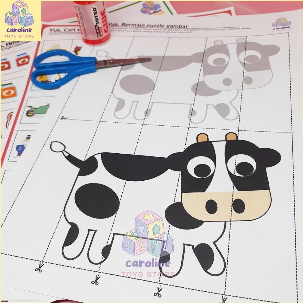 

Terbaik Aktivitas Gunting Tempel Anak Pra TK 2 3 4 5 Tahun Free Gunting dan Lem .,