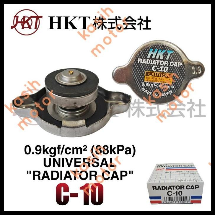 DISKON TUTUP RADIATOR CAP RADIATOR UNIVERSAR 0.9 ORIGINAL HKT JAPAN 100% 