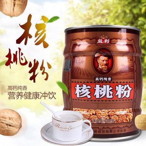 

Original Walnut Powder He Tao Fen Kaleng - Bubuk Kacang Walnut Premium 500gr