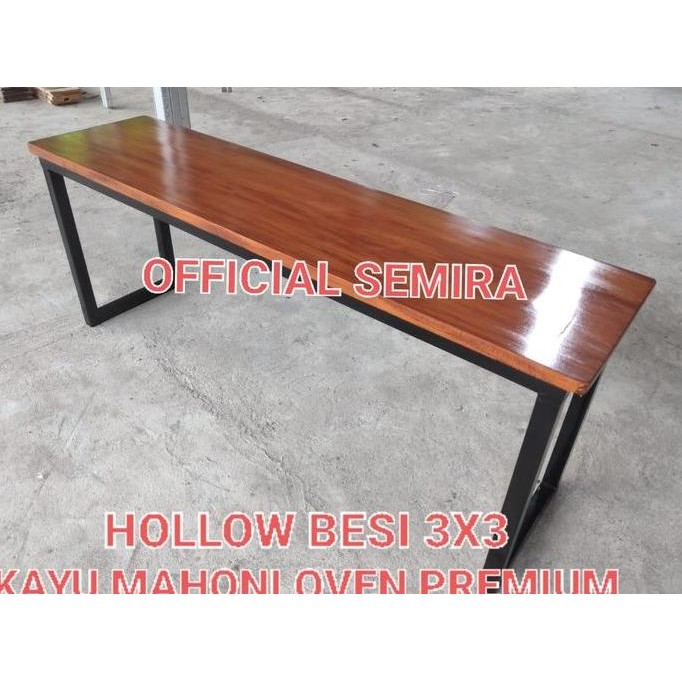 Stok Sj Bangku Taman/Bangku Murah/Kursi Teras/Bangku Panjang/Bangku Bakso Besi Kayu