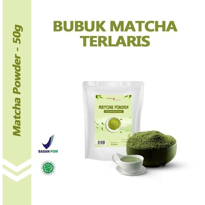 

Original Omura Pure Matcha Powder 50gr Bubuk Teh Hijau Jepang Premium Tanpa Gula