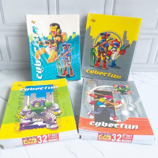 

Buku Kiky Isi 32 Lembar Buku Tulis - Paper