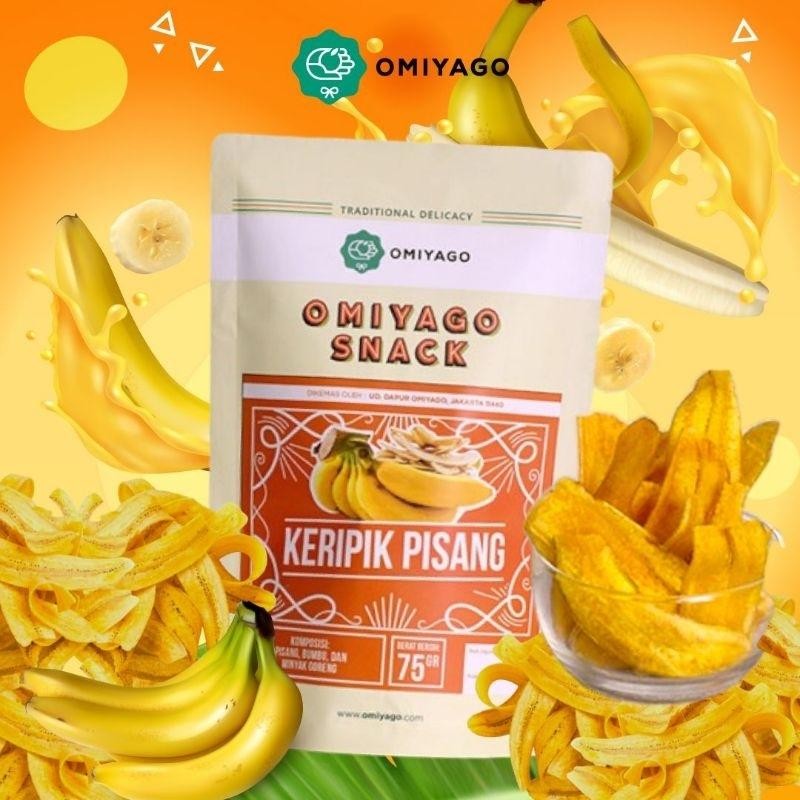 

READY STOCK Omiyago Keripik Pisang Paket (Buy 1 Get 1 Free) ORI!