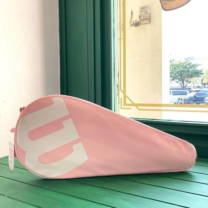 Terlaris Wilson Racket Bag Cover Pink Tas Raket Wilson Cover Wilson Intrigue Tas Raket Pink Tas Rake