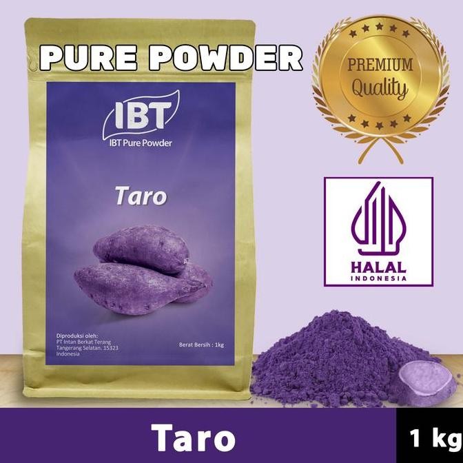 

Original Bubuk Talas Murni Impor Taiwan | Pure Taro Powder Essence Grade Premium