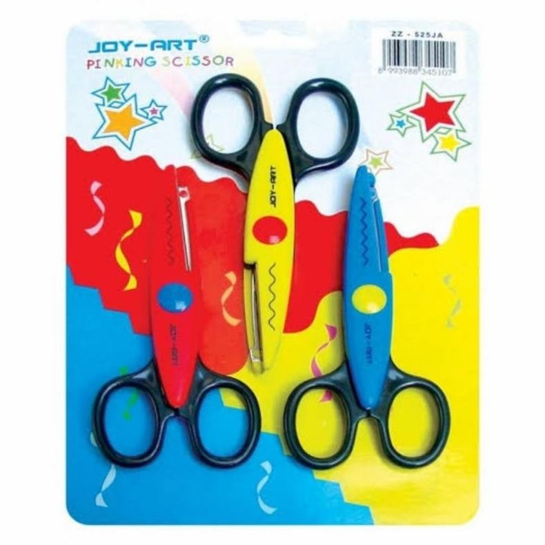

Gunting Zig-Zag Joy-art ZZ-525JA ( 1set/3pcs ) RB2