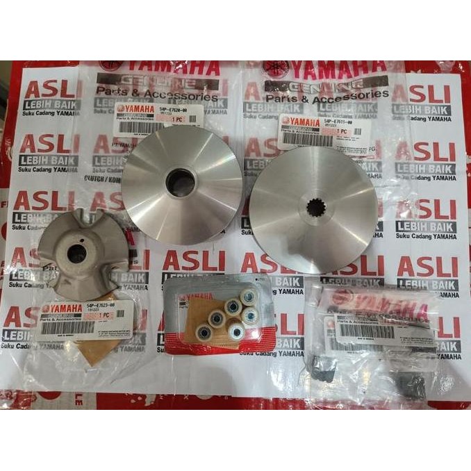 // Paket Cvt Pully Depan Mio J - Soul Gt 115 - Mio Gt Original Yamaha //