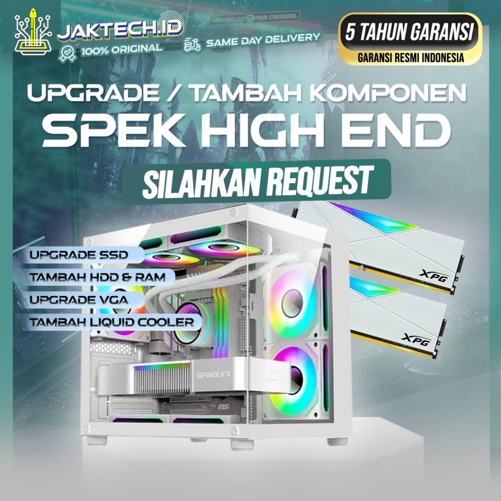 Komponen Tambahan Pc Rakitan / Upgrade / Custom / High End