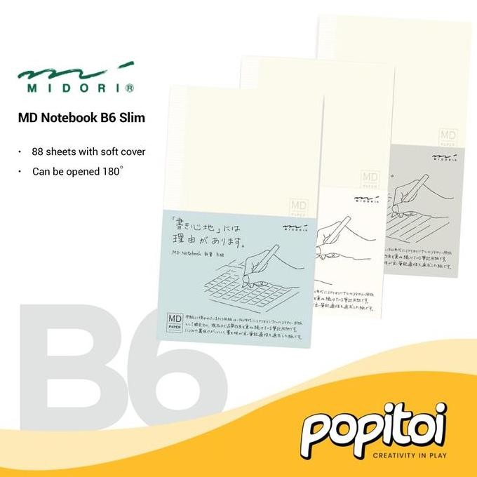 

Midori Md Notebook B6 Buku Catatan Diary Jurnal