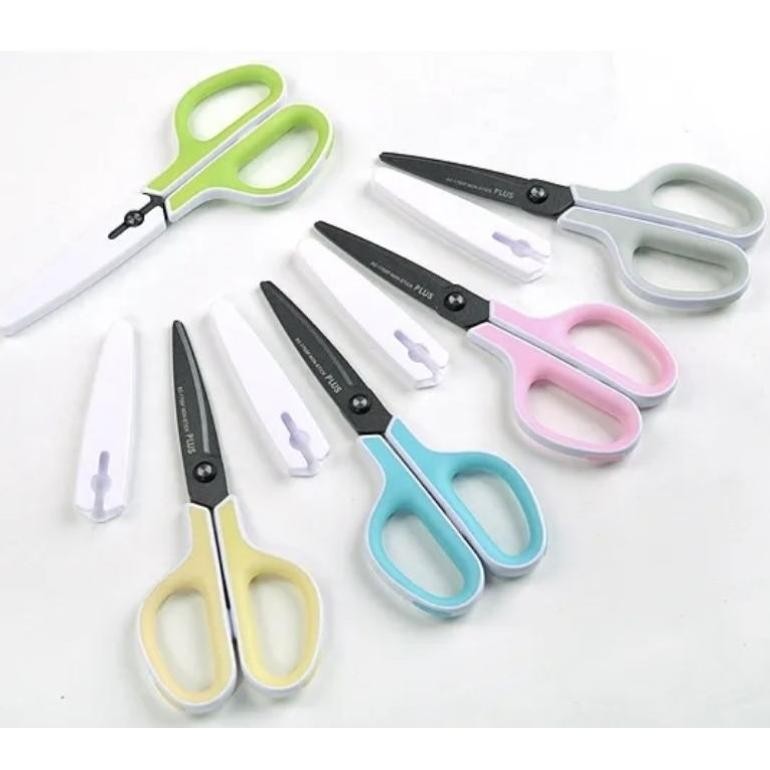 

Plus curved fluorine non sticky scissor gunting anti lengket RB2